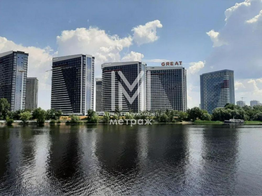 Топ ціна! Видова 1-к квартира 1R7 ЖК Great Грейт Осокорки Київ - зображення 4