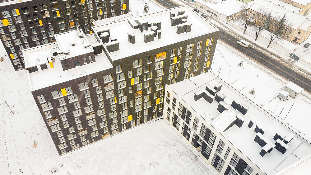 Квартира студія 33.3 м2 в ЖК Підзамче.Вежа. 10% внесок. + Паркінг Львов - изображение 8