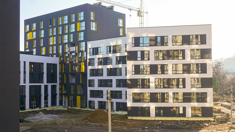 Квартира студія 33.3 м2 в ЖК Підзамче.Вежа. 10% внесок. + Паркінг Львов - изображение 5