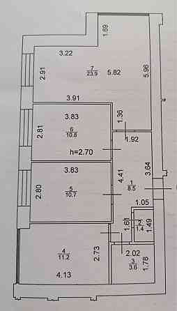 3-кім квартира, Центральний Преміум, Сертифікат Ирпень