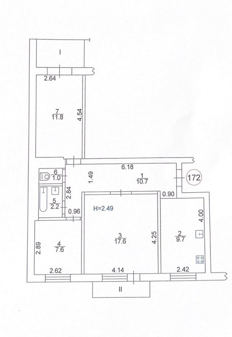 Продам 3к.квартиру Тополь-2 Днепр - изображение 1