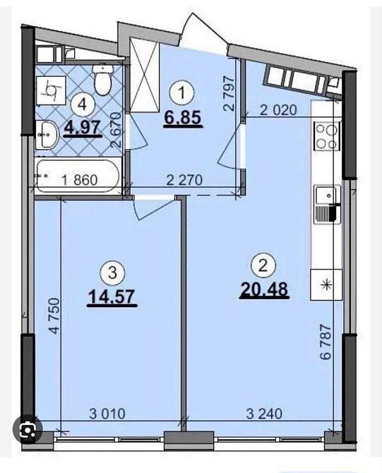 Продаж 1-кімн квартири в ЖК Great/Грейт Киев - изображение 2