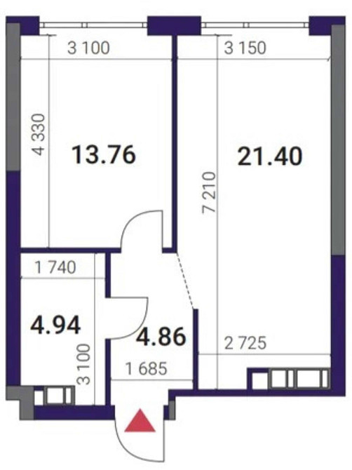 ЧУДОВА ПРОПОЗИЦІЯ!!! Продаж 1-кімн кв-ри в ЖК Great/Грейт Киев - изображение 2