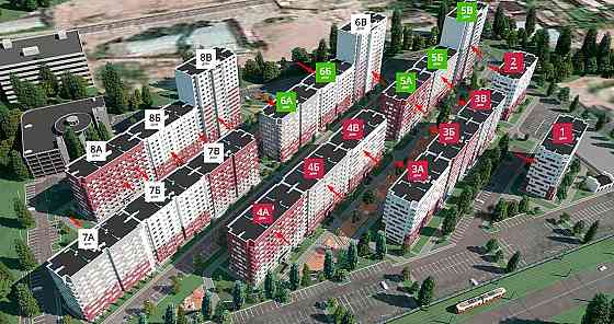 S В продаже 2-комнатная квартира в новострое ЖК Гидропарк Харків