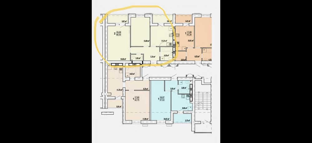 S В продаже 2-комнатная квартира в новострое ЖК Гидропарк Харків - зображення 3