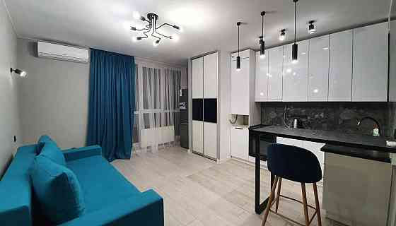 Без% / Оренда стильної студії біля метро Славутич / Позняки ЖК Ривьера Киев