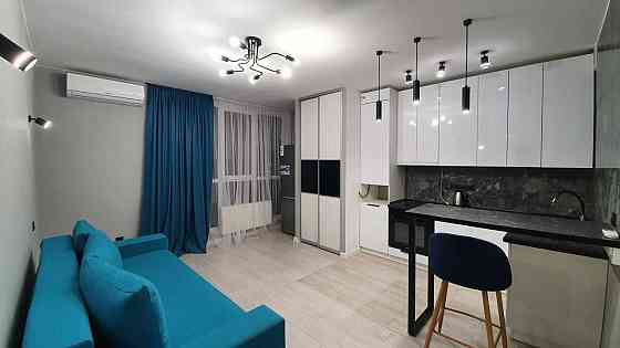 Без% / Оренда стильної студії біля метро Славутич / Позняки ЖК Ривьера Киев