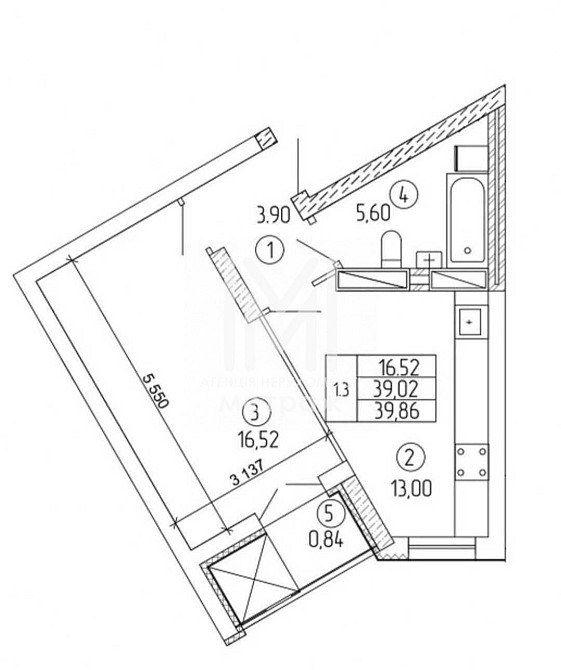 1 комнатная квартира Новополевая, 2 ЖКFamily and Friends. Киев - изображение 7
