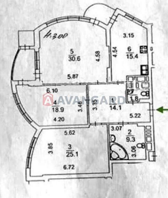 3 кімнатна ЖК Смарагдовий Київ - зображення 2