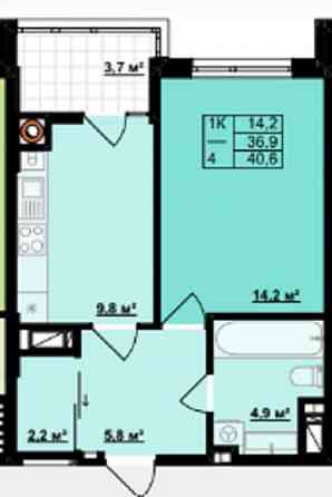 Однокімнатна квартира в центральній частині Іф Івано-Франківськ