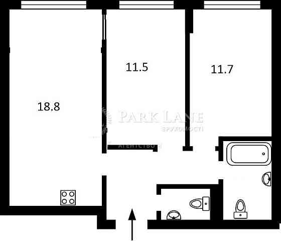 2 кімн кв в ЖК Варшавський 3 Варшавський Плюс Варшавський Мікрорайон Київ