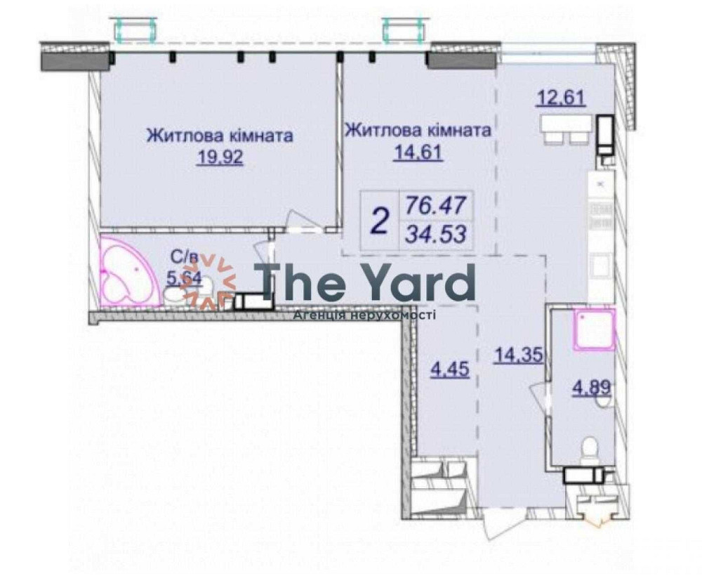 Продаж 2к квартири в ЖК Новопечерські Липки 7 черга Київ - зображення 6