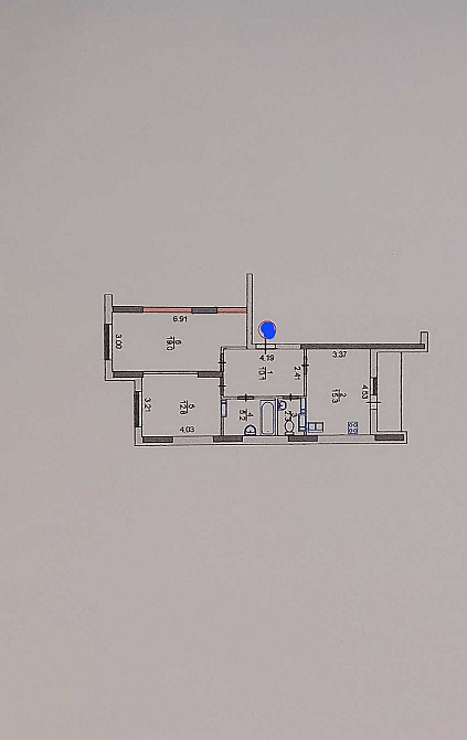 Здам 2 кімнатну квартиру м. Лівобережна Киев - изображение 2