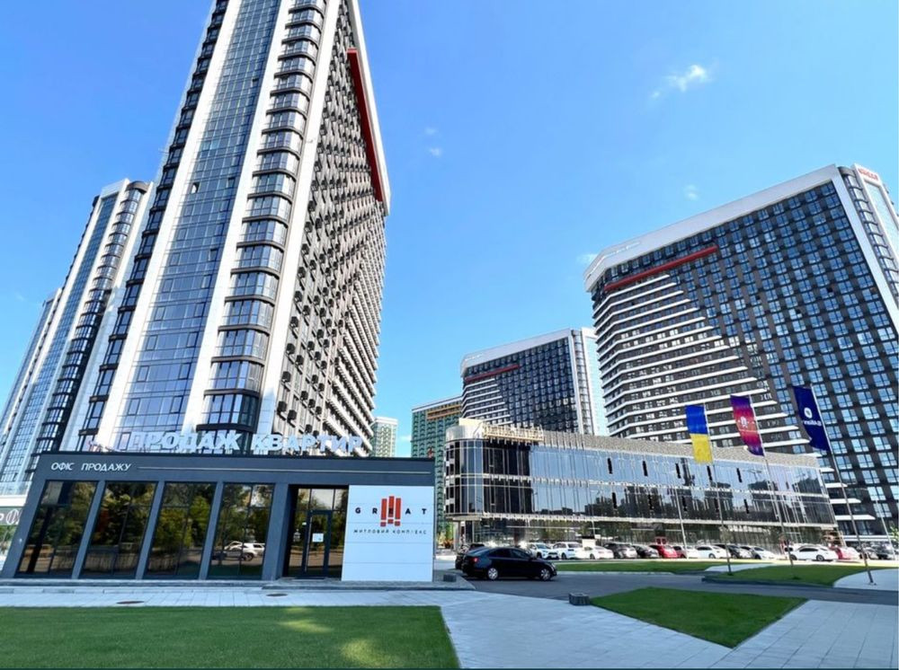 Перша здача. Вид на Дніпро. ЖК Грейт Киев - изображение 2