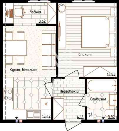 Вид на місто! Без комісії! ЖК Нова Англія Лондон Київ