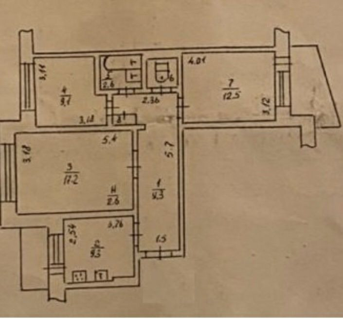 Продам 3-комнатную квартиру на Высоцого за 36500 ‼️ чешка Одеса - зображення 8