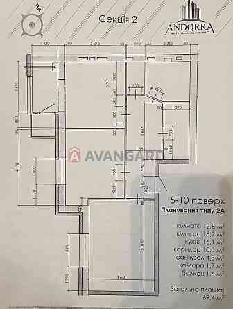 Терміновий продаж двохкімнатної квартири! Черкассы