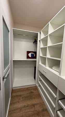 Кухня-студия и спальня с гардеробной •мебель и техника ЖК Романовский Одесса