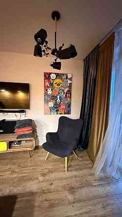 Кухня-студия и спальня с гардеробной •мебель и техника ЖК Романовский Одесса