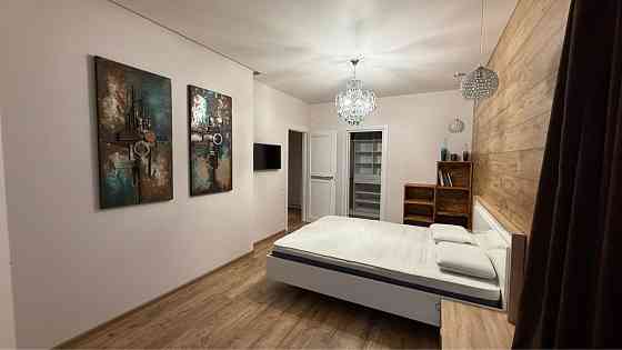 Кухня-студия и спальня с гардеробной •мебель и техника ЖК Романовский Одесса