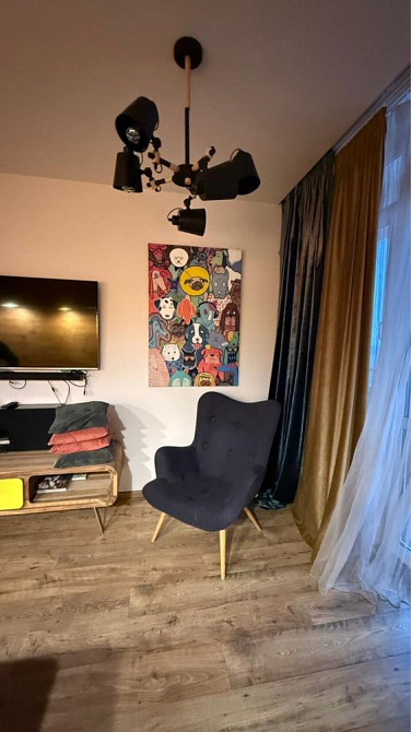 Кухня-студия и спальня с гардеробной •мебель и техника ЖК Романовский Одеса - зображення 1