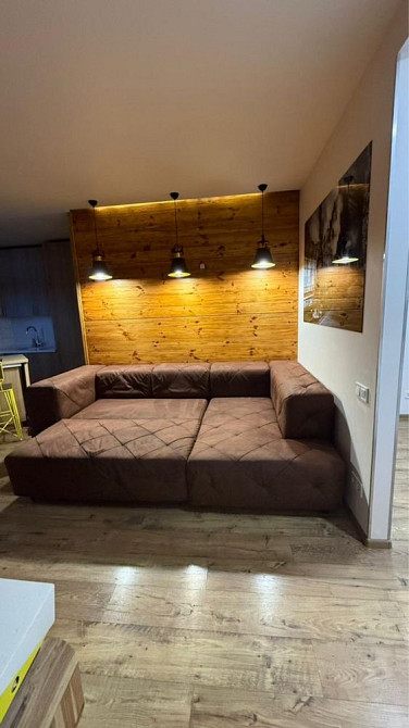 Кухня-студия и спальня с гардеробной •мебель и техника ЖК Романовский Одеса - зображення 8