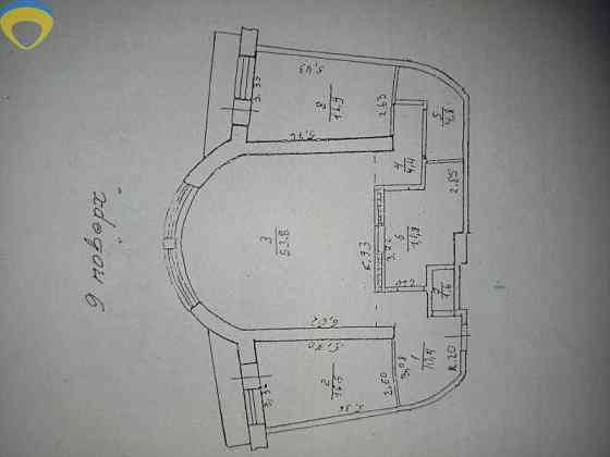 Простора квартира з видом на море в ЖК "Подкова" Одеса