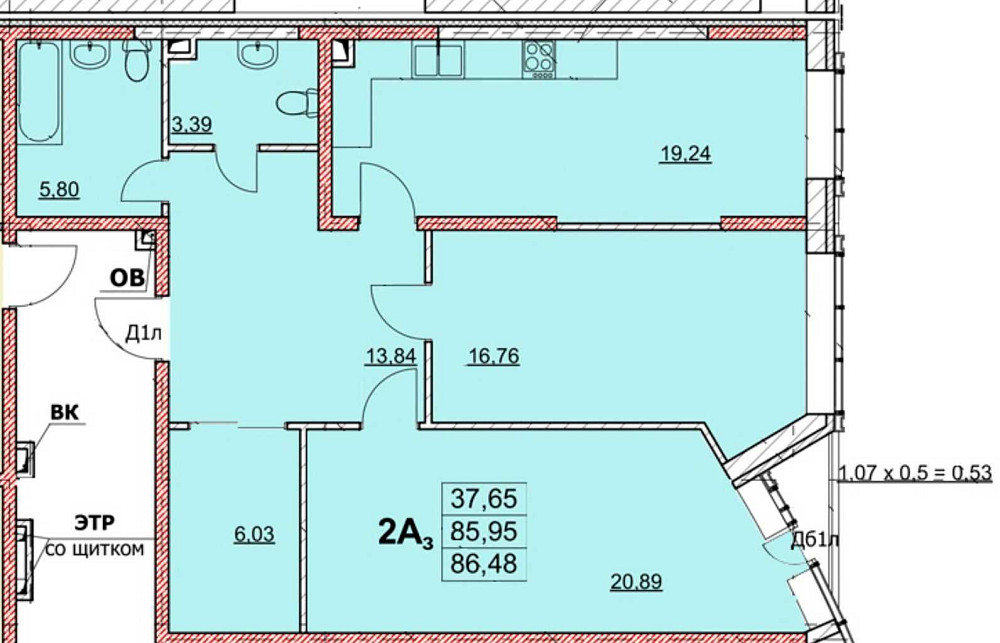 Продам 2 ком. квартиру 88м2 ЖК Гагаринский Аркадия Дом Сдан Одеса - зображення 2