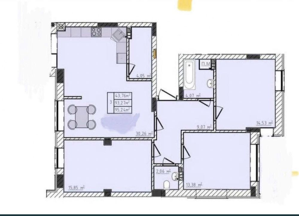 Продам 3-к квартиру є можливість обміну Пустомыты - изображение 6