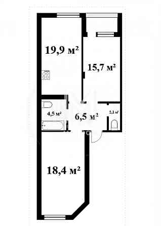 ПРОСТОРА! 2-к квартира в ЖК Республіка / ЖК Respublika! Киев