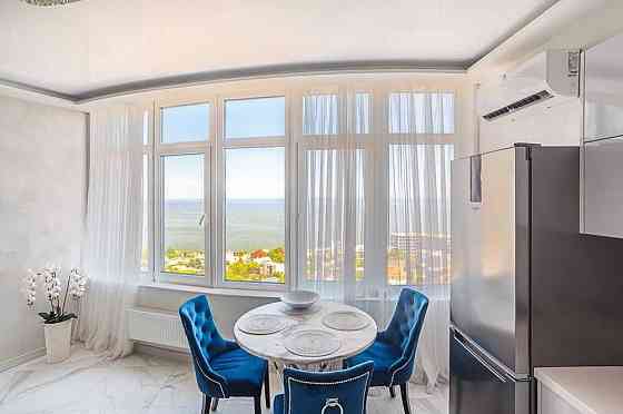 ПАНОРАМА МОРЯ. 1 комн -50 метров. Ремонт. Мебель. Аркадия. ул Каманина Одеса