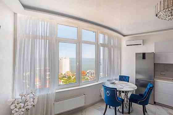 ПАНОРАМА МОРЯ. 1 комн -50 метров. Ремонт. Мебель. Аркадия. ул Каманина Одеса