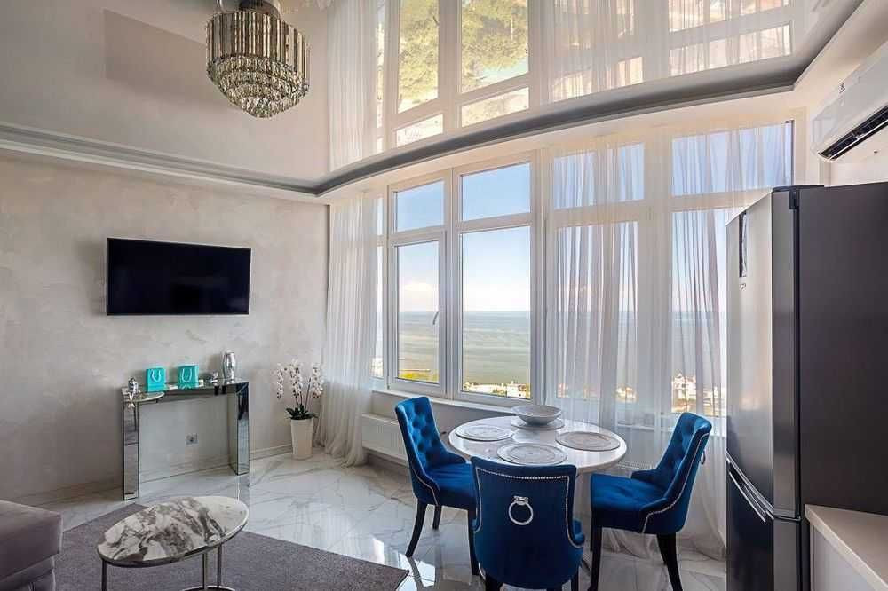 ПАНОРАМА МОРЯ. 1 комн -50 метров. Ремонт. Мебель. Аркадия. ул Каманина Одеса - зображення 4