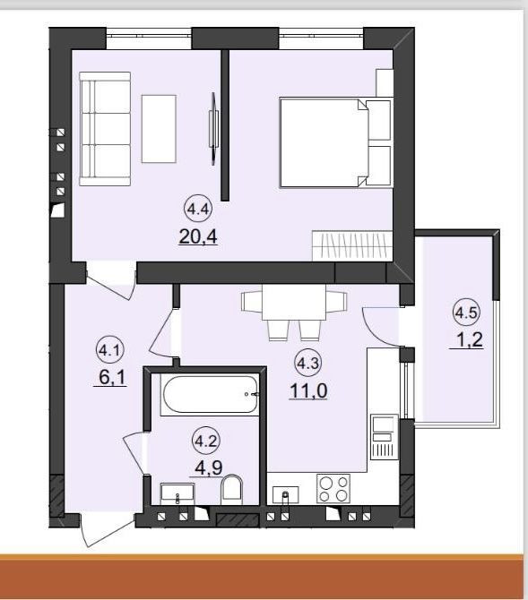 Продаж квартир у новобудові у місті Моршин Моршин - изображение 5