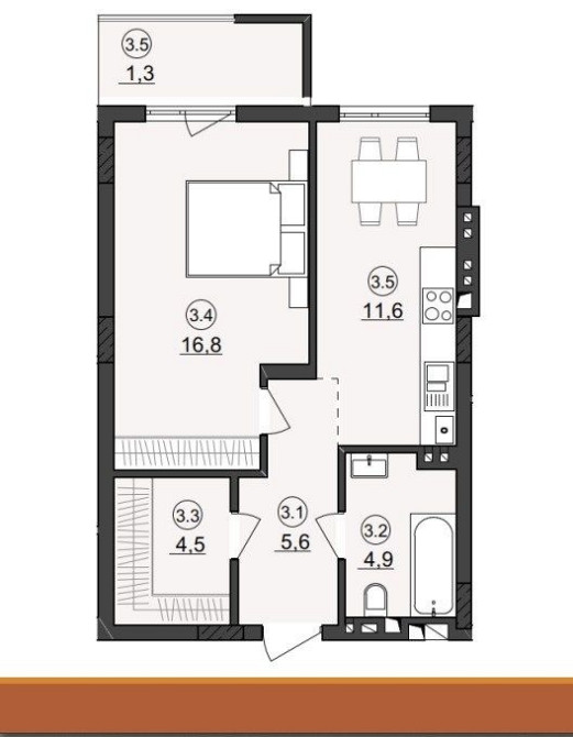 Продаж квартир у новобудові у місті Моршин Моршин - изображение 8