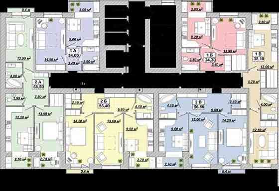 Продаж 2кім.квартири в ЖК Княгинин 26 секці. Видова. Івано-Франківськ