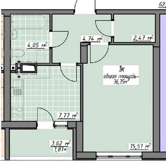 Продам 1-комнатную с ремонтом и мебелью, Одесские традиции, 3 этаж Одесса