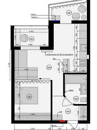ЖК Лазурный квартира с ремонтом Автономное отопление метро Центр рынок Харків