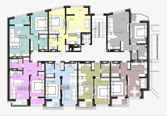 Продаж просторої 1-км кв з функцією 2-км Івано-Франківськ