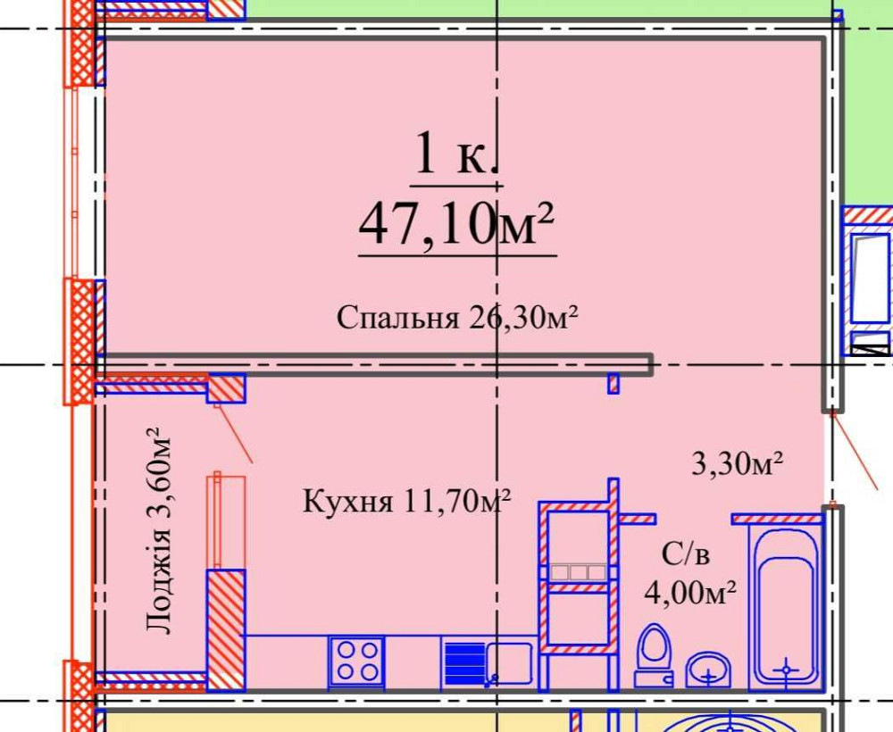 ЖК Скай Сити ул.Варненская Киевский р-н Sky City 1-комн.кв. Odesa - photo 2