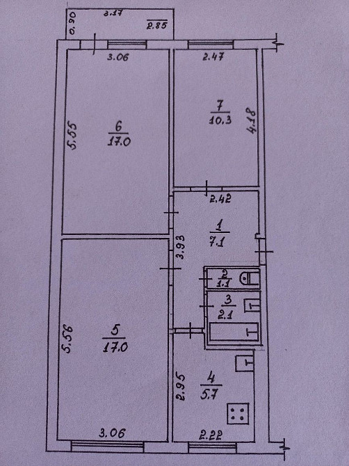 Продаж 3х кімнатної квартири Калуш - изображение 1