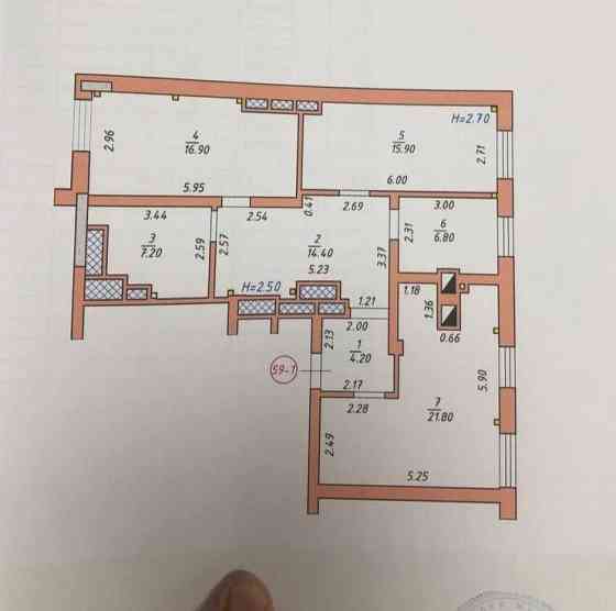 3 кімн квартира в зданій новобудові (ТЦ Майдан) Черновцы