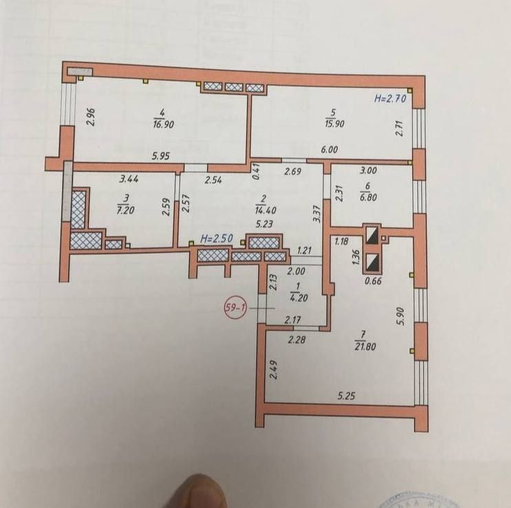 3 кімн квартира в зданій новобудові (ТЦ Майдан) Чернівці - зображення 3