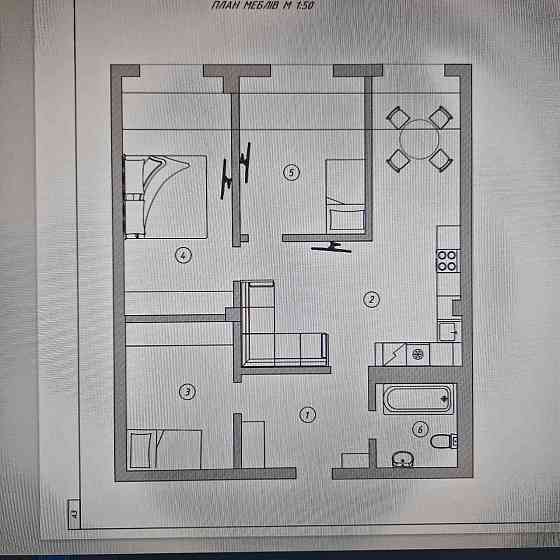 3 кімн квартира в зданій новобудові. Паркова зона Черновцы
