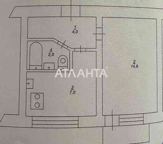 Продаж однокімнатної квартири, Вереснева 4 Киев