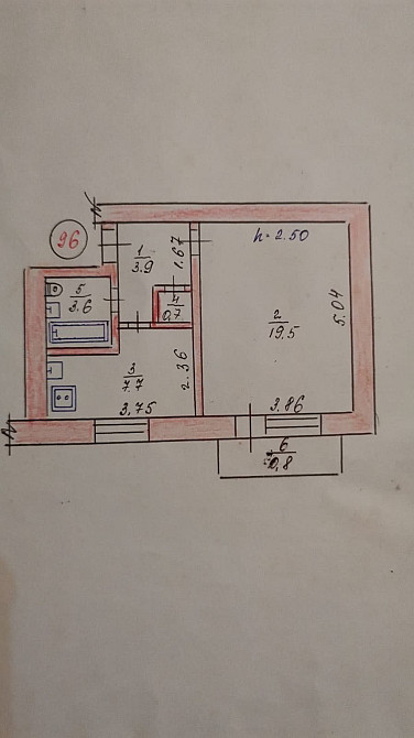Продам  1кім. Квартиру по вул. Ковельська Володимир - зображення 1