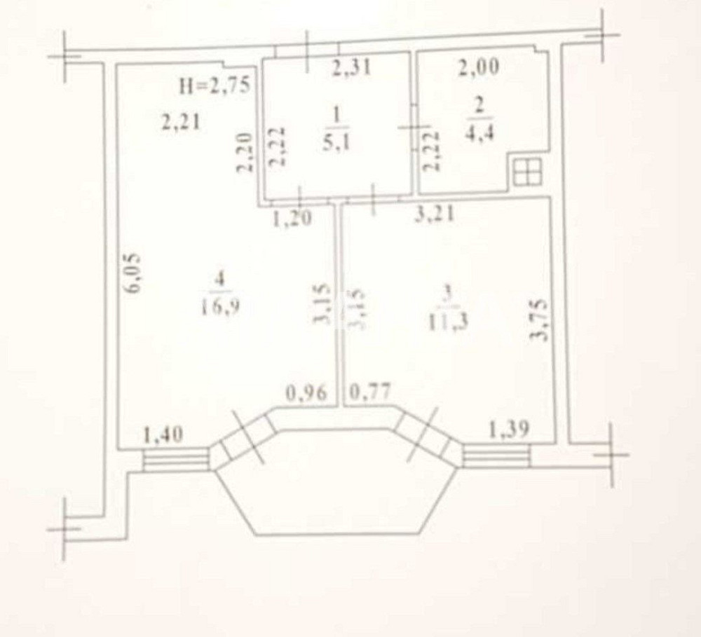 Продам 1 комнатную квартиру в новом доме на Таирова по выгодной цене! Одесса - изображение 5