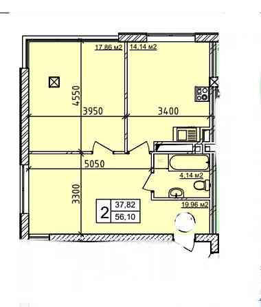 Продам 2х комн. в сданном ЖК Пространство на Гераневой, с ремонтом Одеса