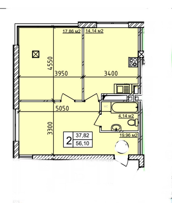 Продам 2х комн. в сданном ЖК Пространство на Гераневой, с ремонтом Одеса - зображення 4