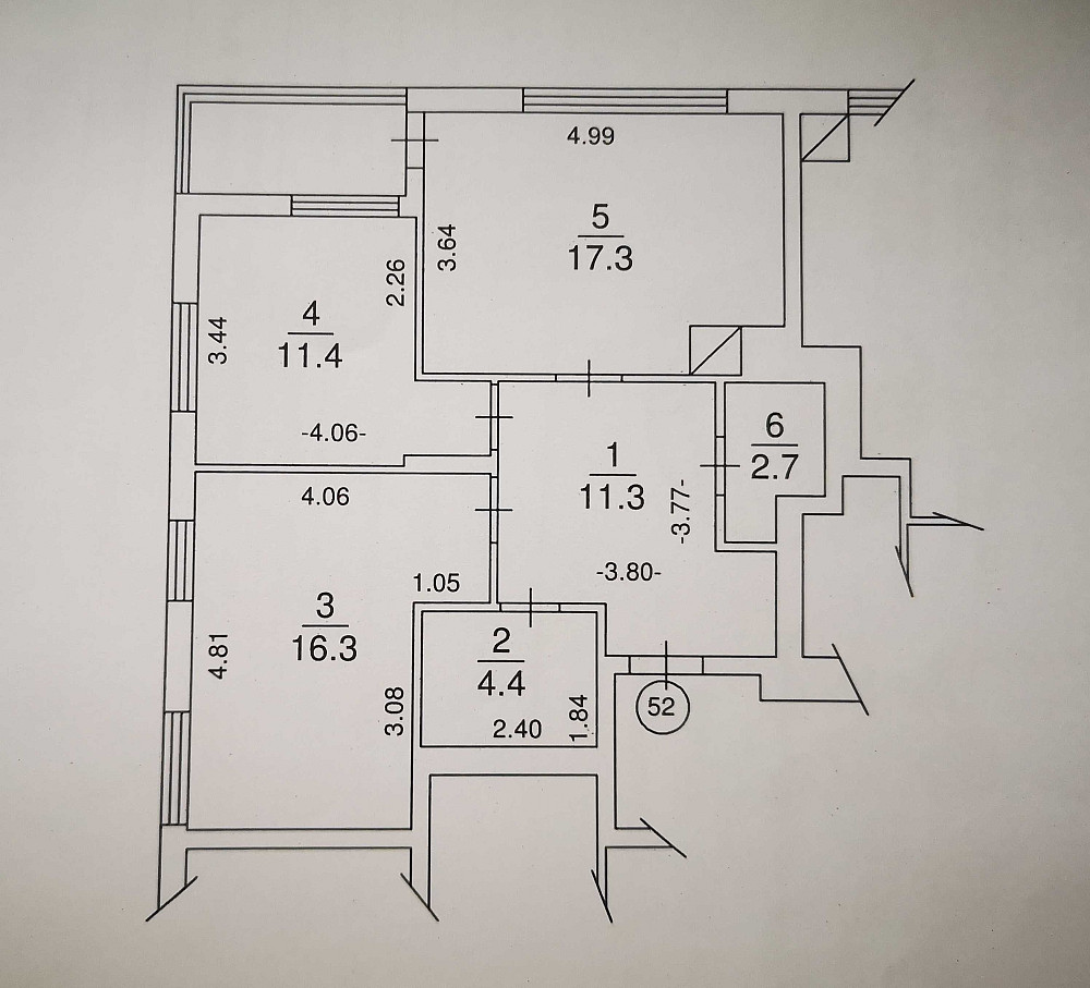 Продам 2-х кімнатну видову квартиру  «Обухівський ключ» від власника Обухів - зображення 3